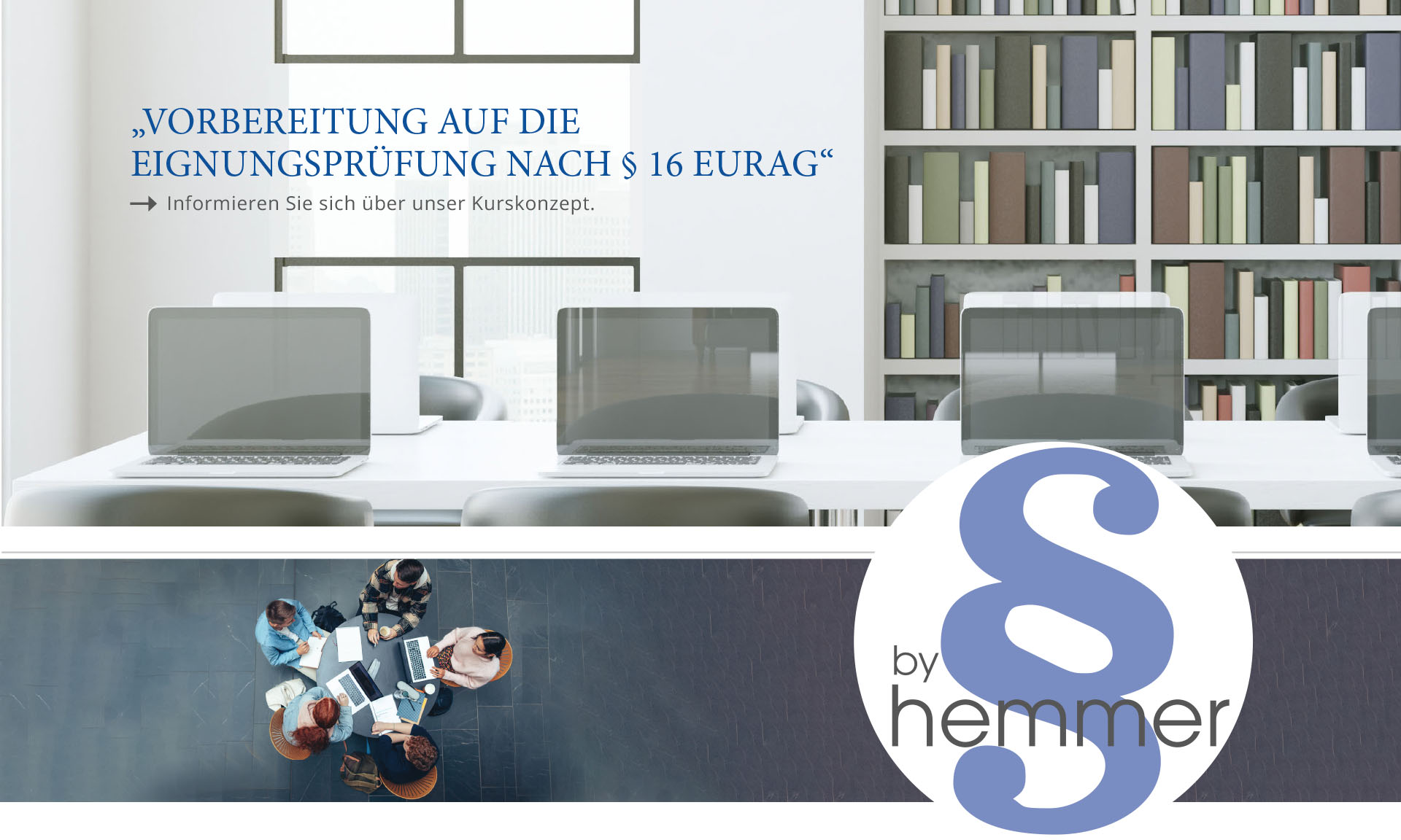 Informieren Sie sich über unser Kurskonzept