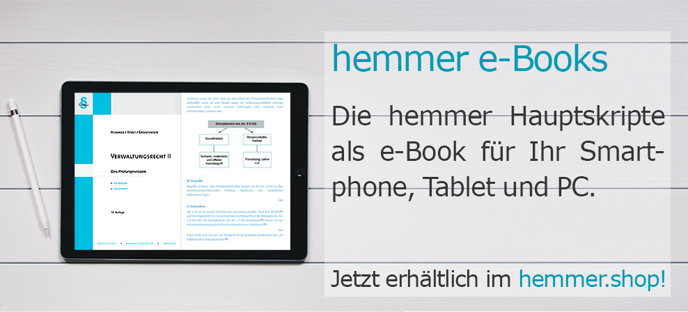  - hemmer e-books - Die hemmer Hauptskripte als e-Book fÃ¼r Ihr Smartphone, Tablet und PC. 